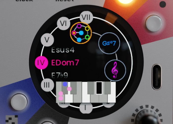 This Machine Quântica eurorack quantizer module main screenshot
